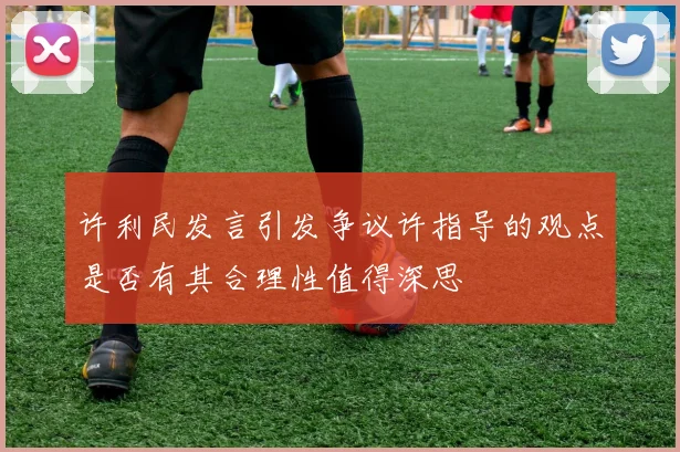 许利民发言引发争议许指导的观点是否有其合理性值得深思